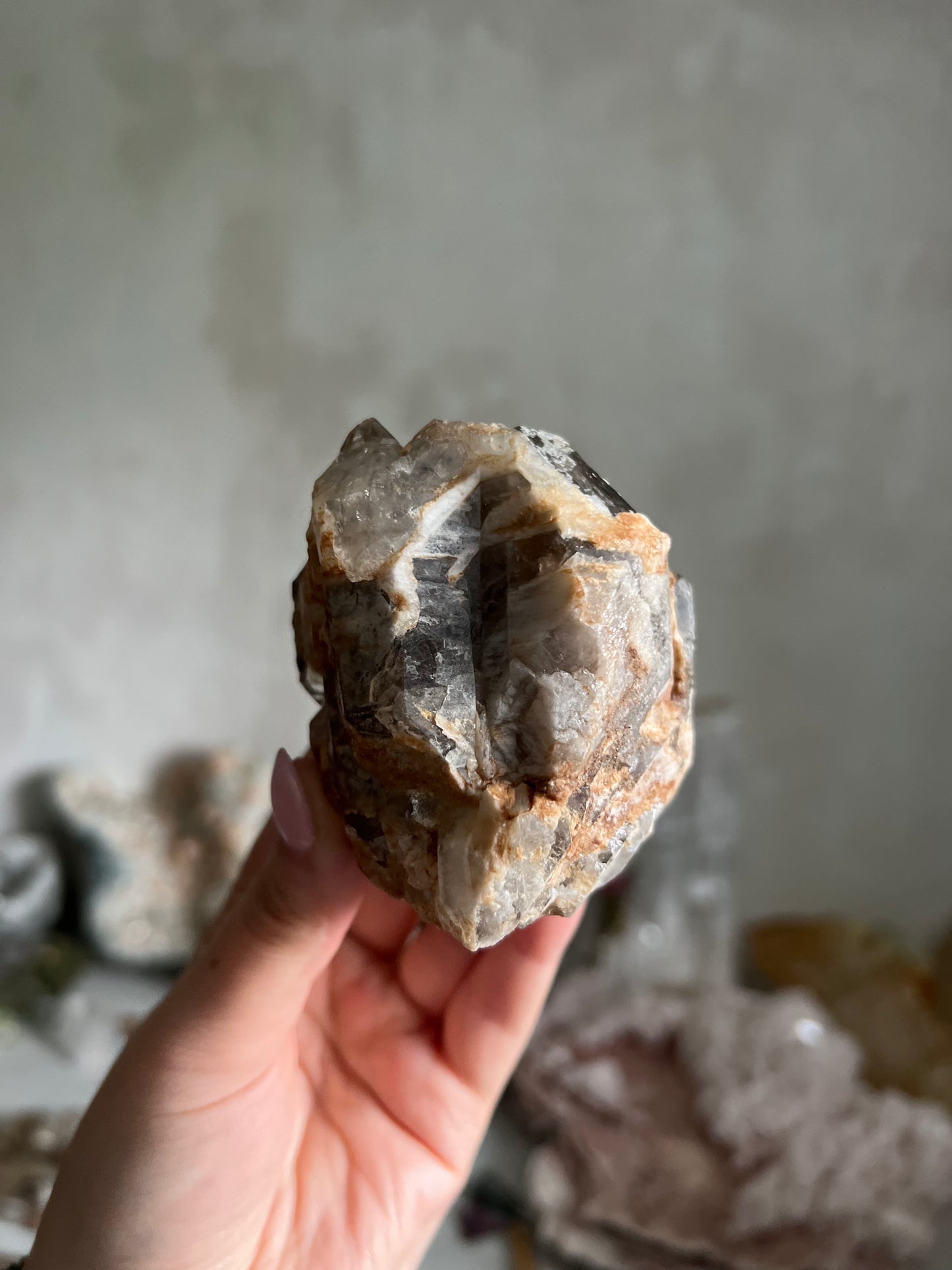 Smokey Quartz Elestial