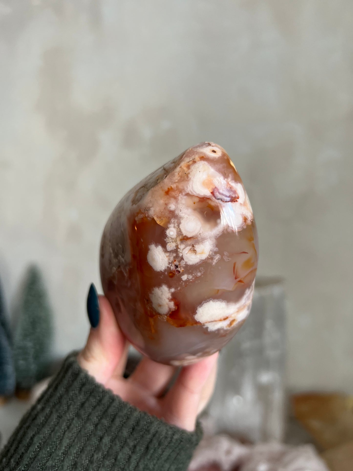Flower Agate Freeform