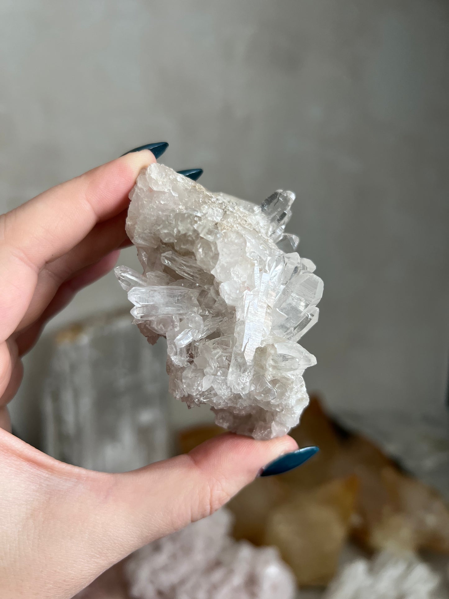 Lemurian Quartz Cluster
