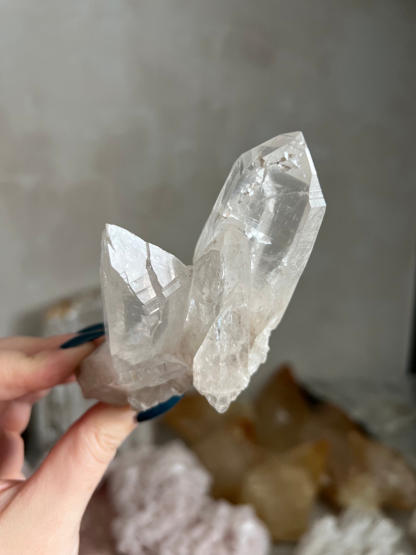 Lemurian Quartz Cluster