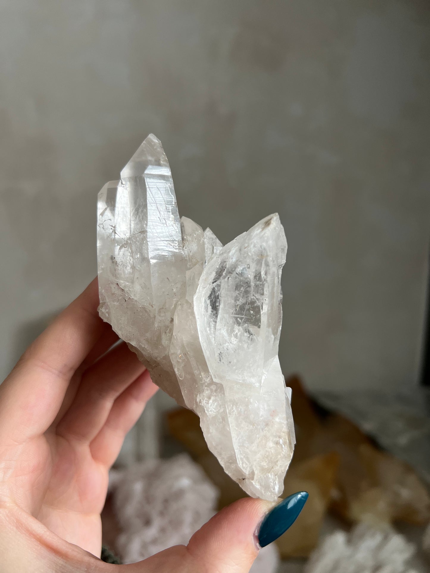 Lemurian Quartz Cluster