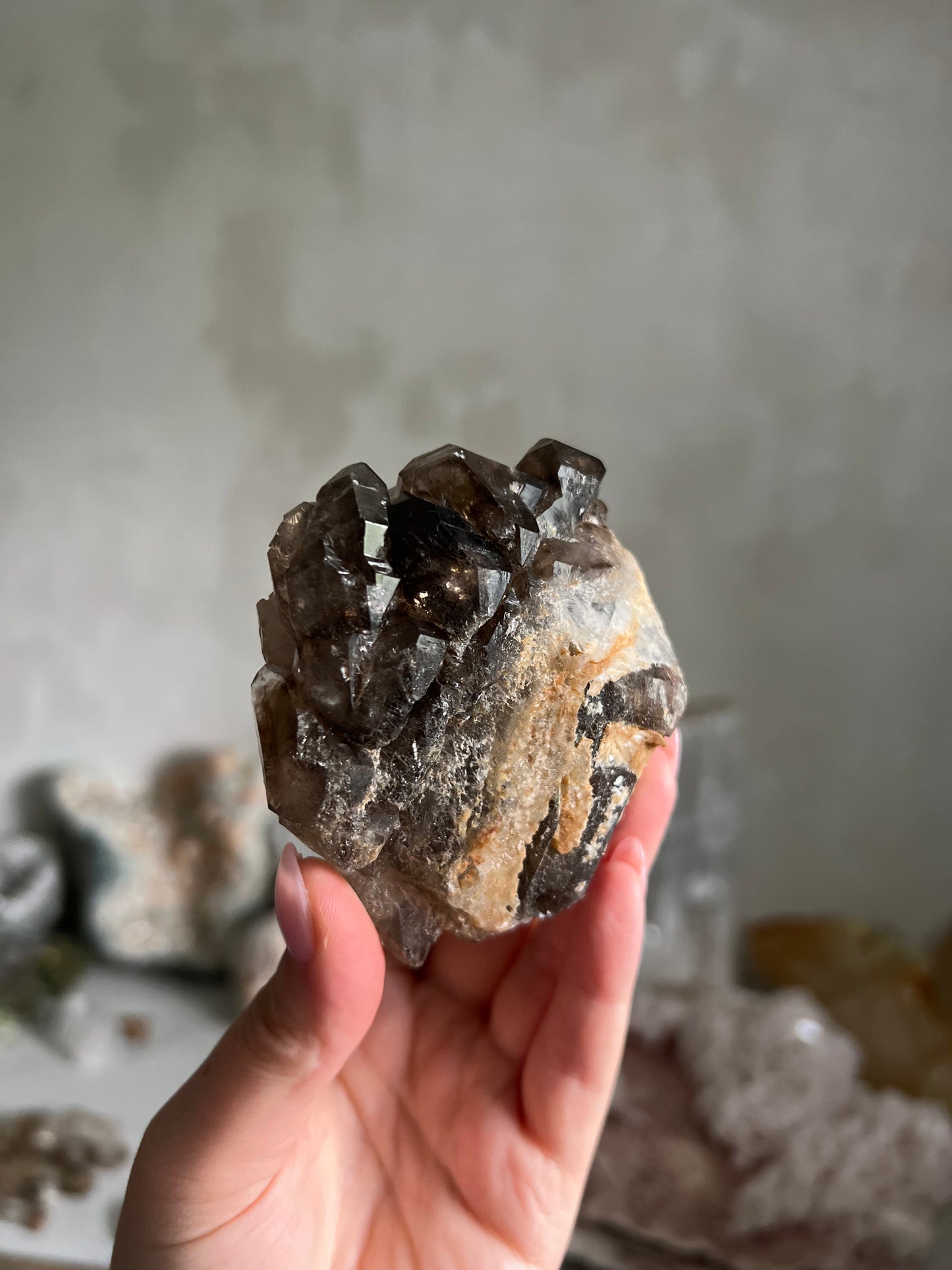 Smokey Quartz Elestial