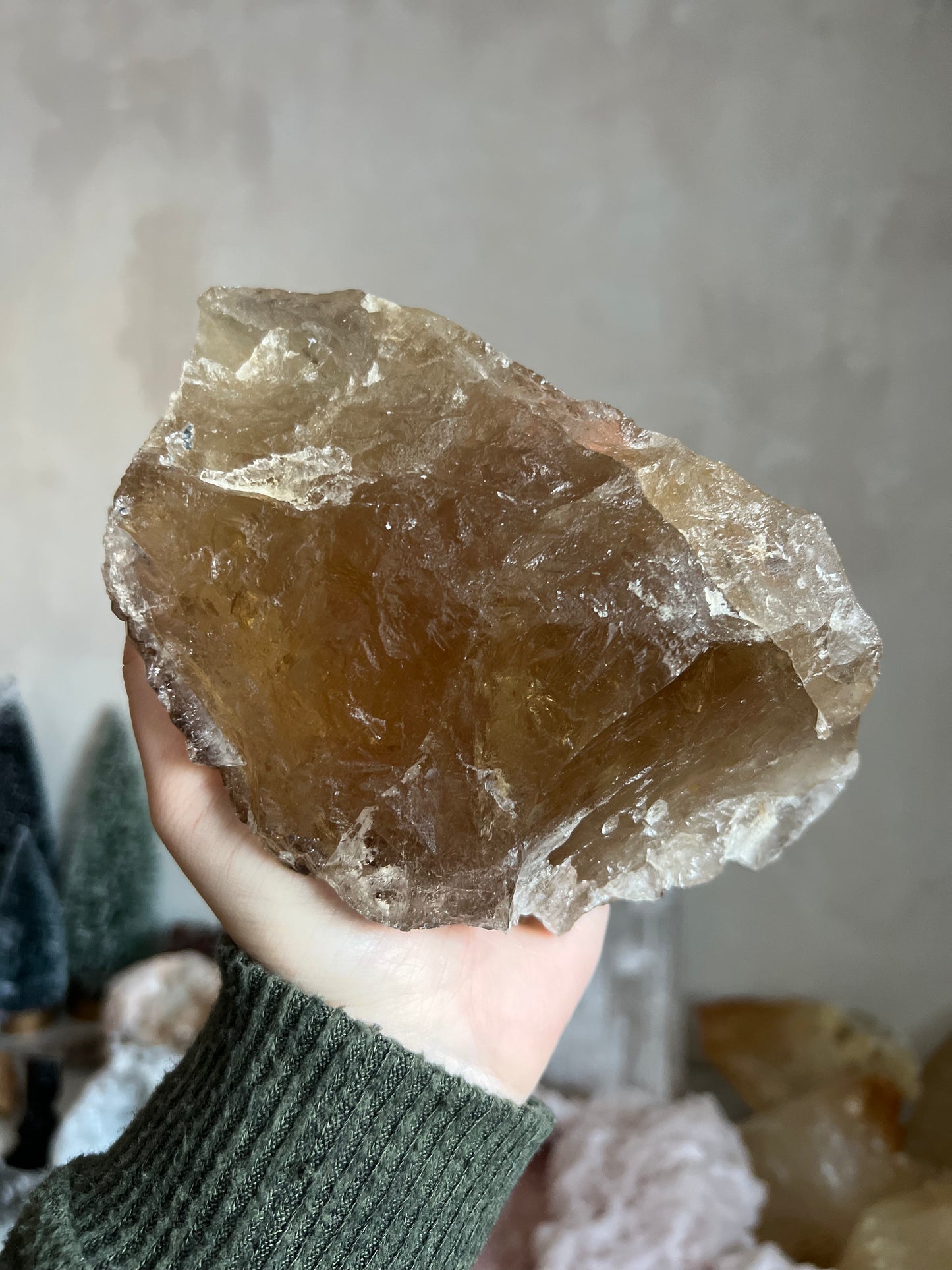 Smokey Citrine Elestial