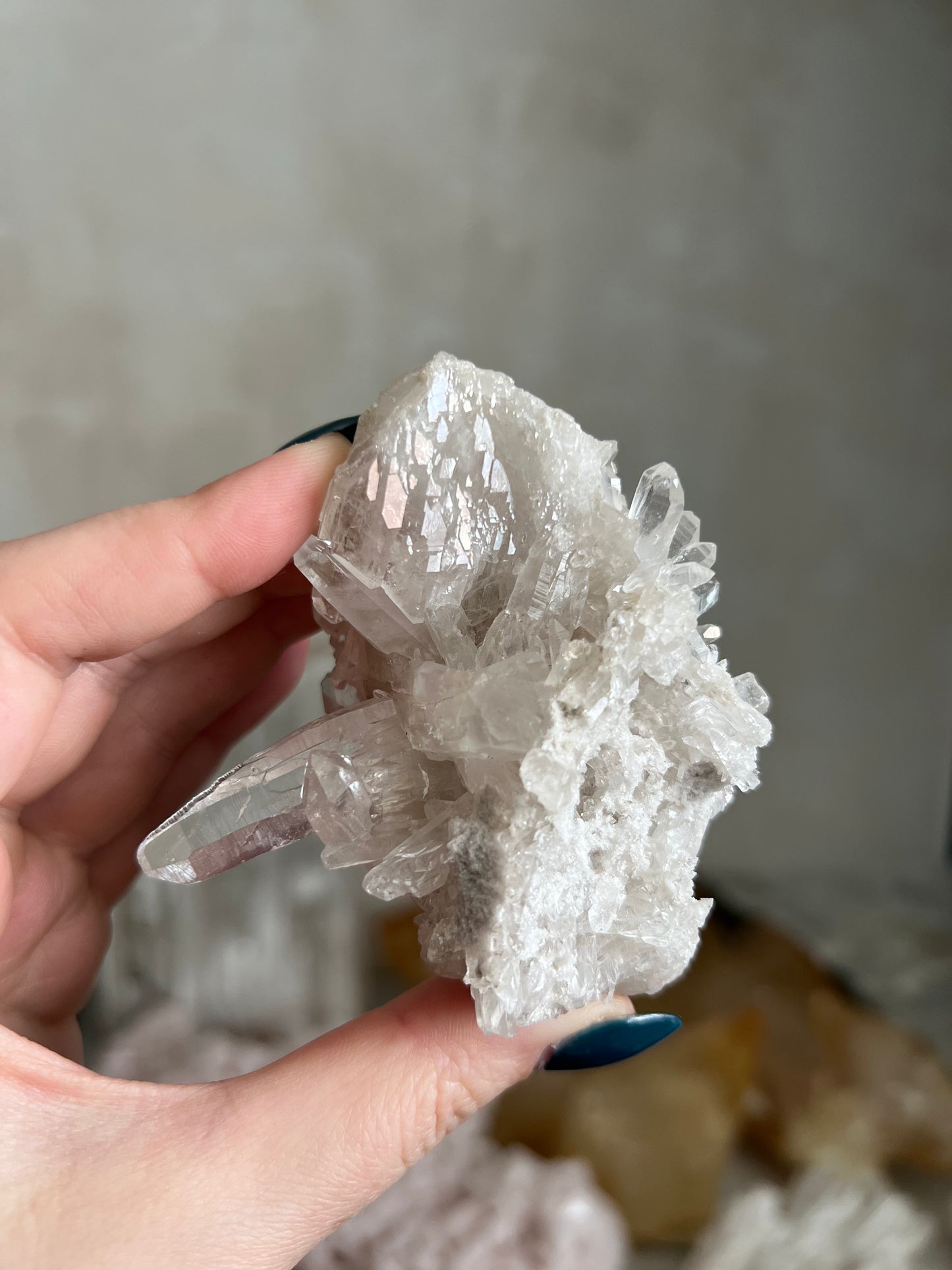 Lemurian Quartz Cluster