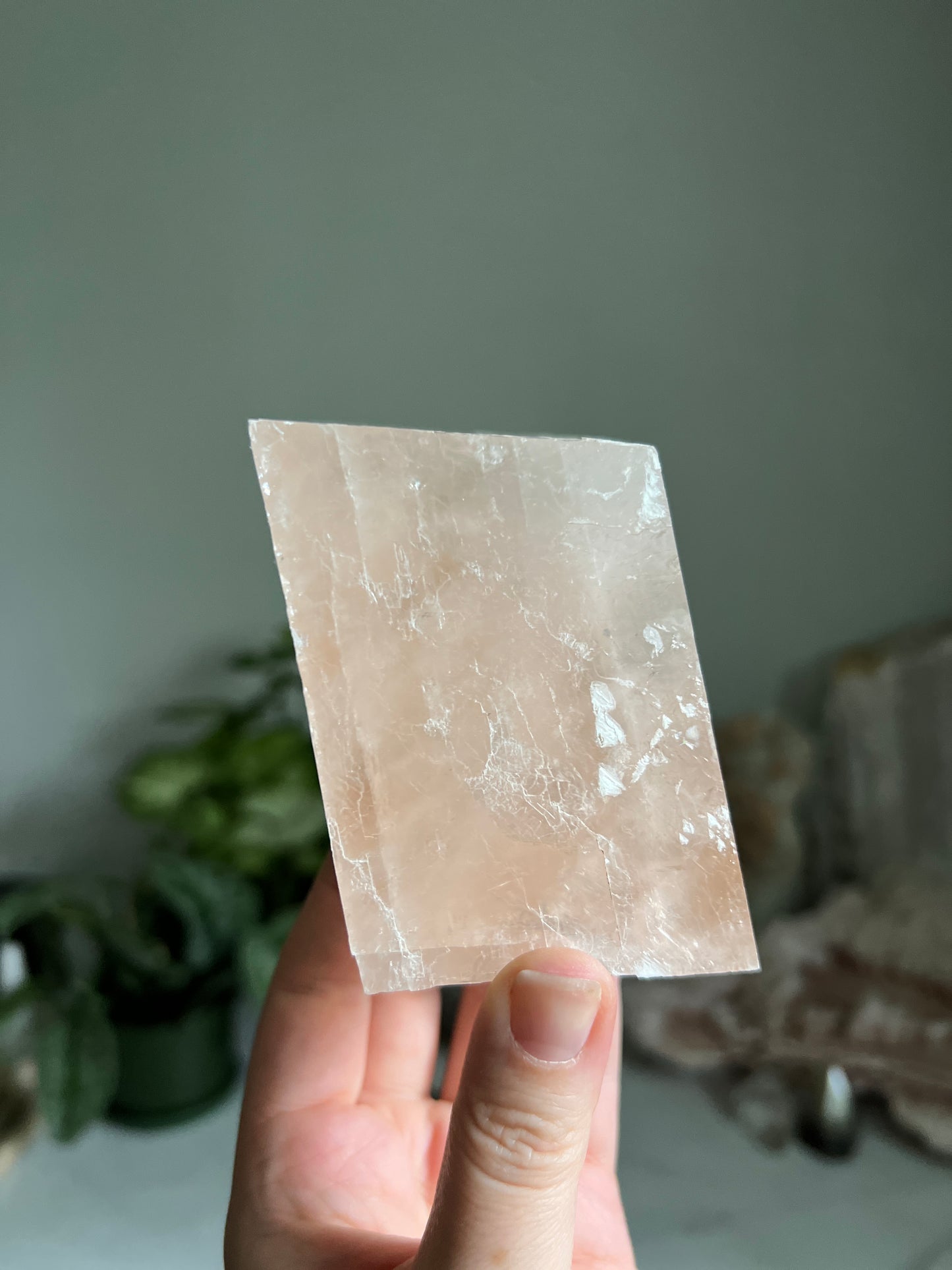 Pink Optical Calcite