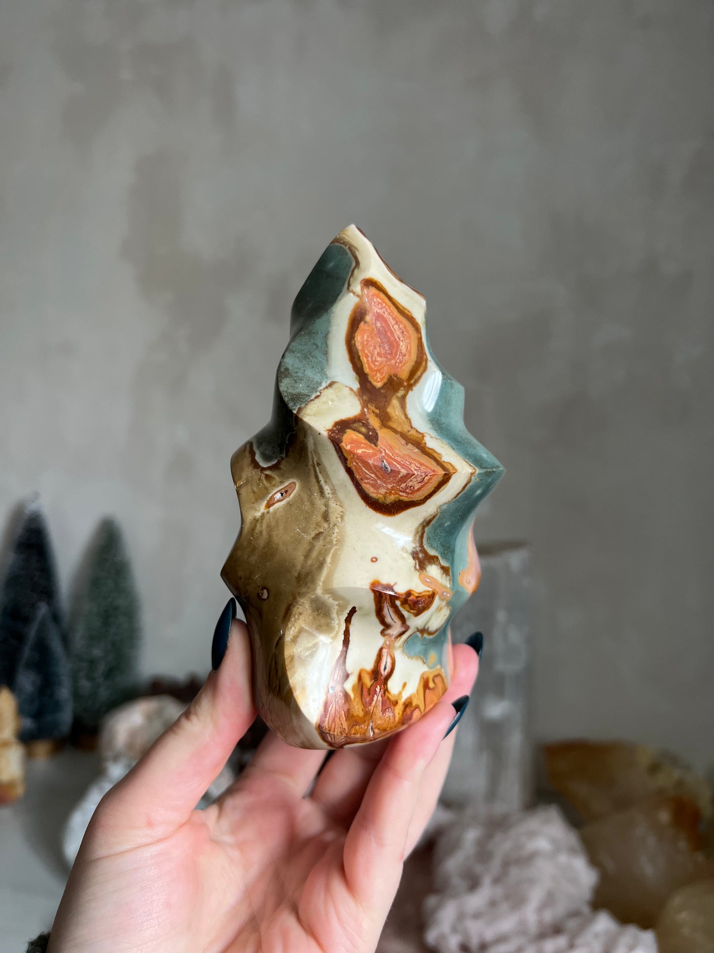 Polychrome Jasper Flame