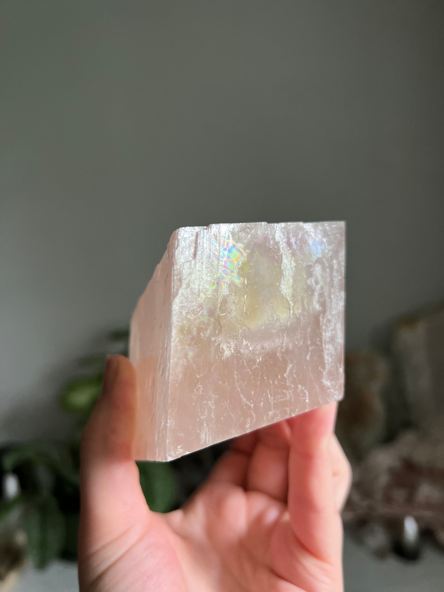Pink Optical Calcite