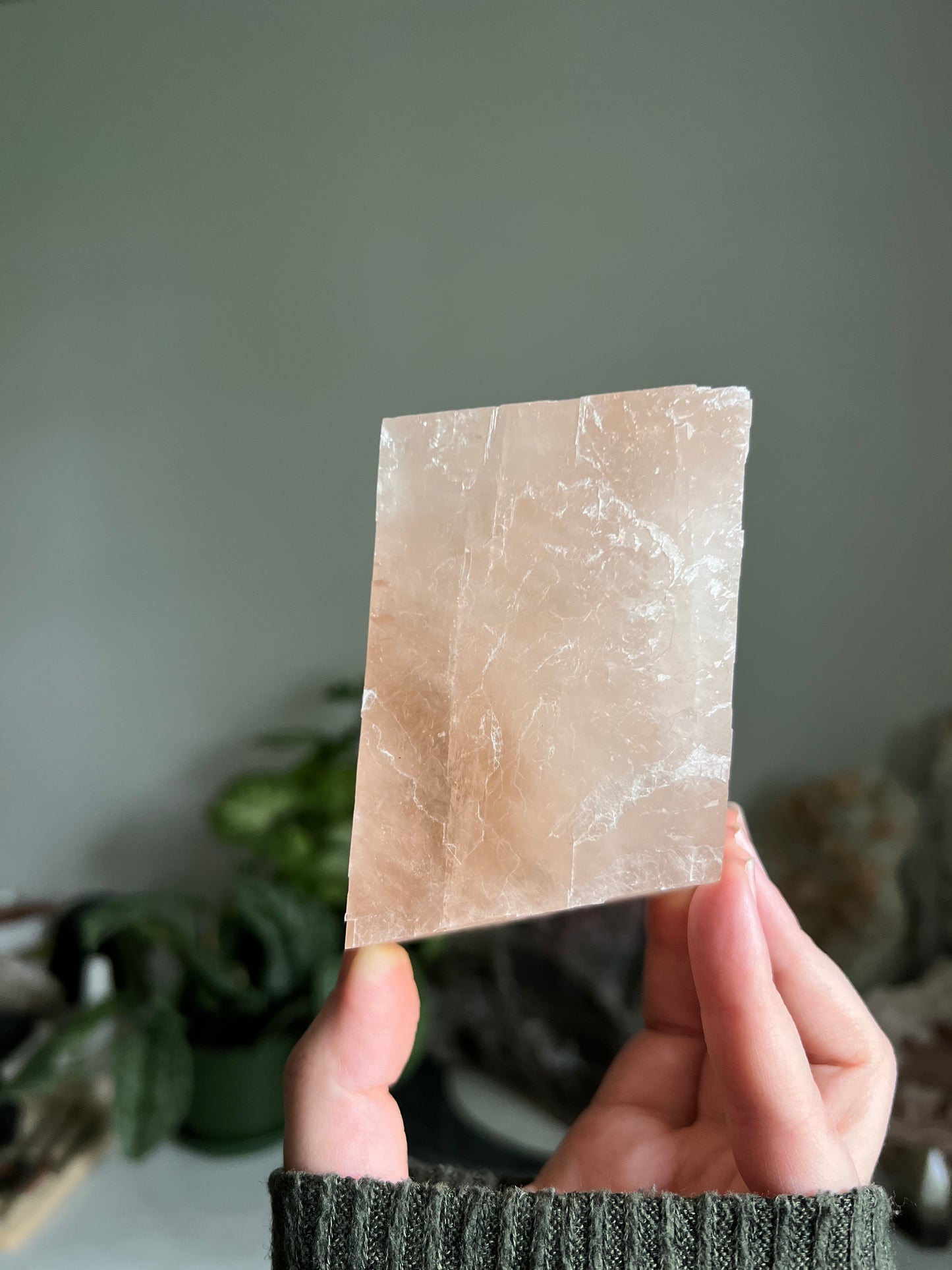 Pink Optical Calcite