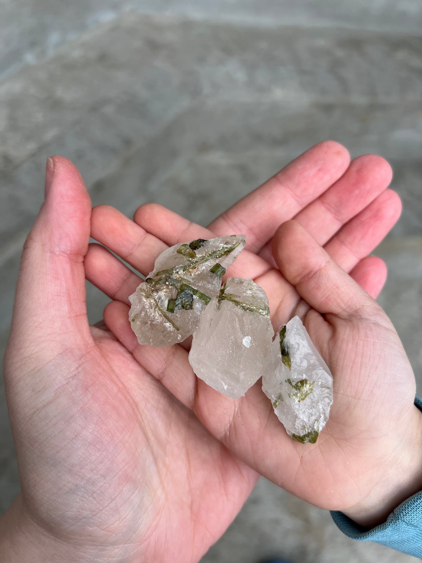 Tourmalated Quartz Bundle