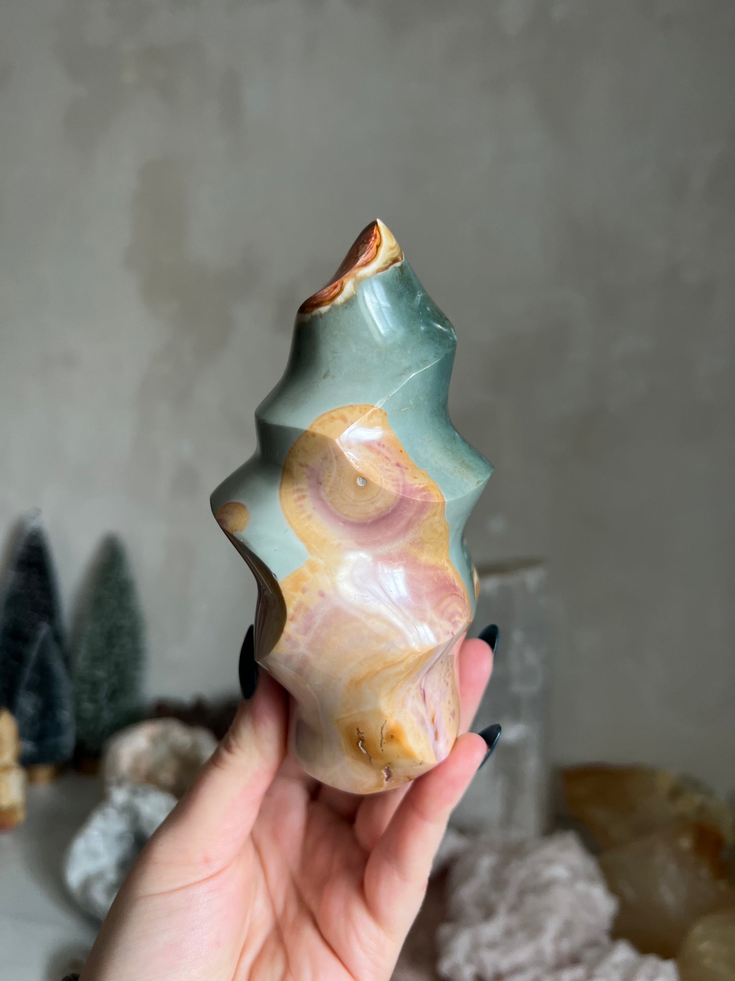 Polychrome Jasper Flame