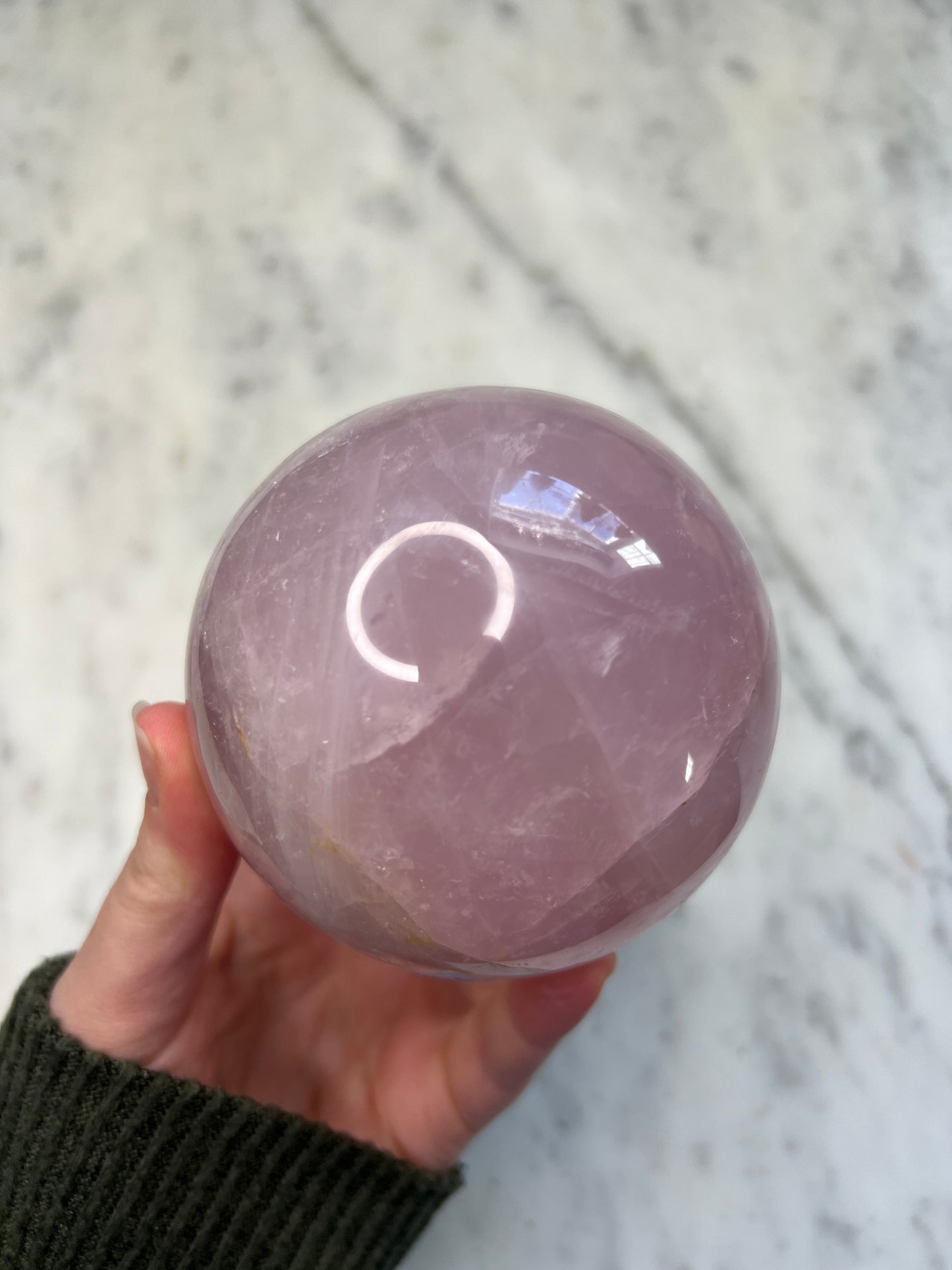 Rose Quartz Sphere