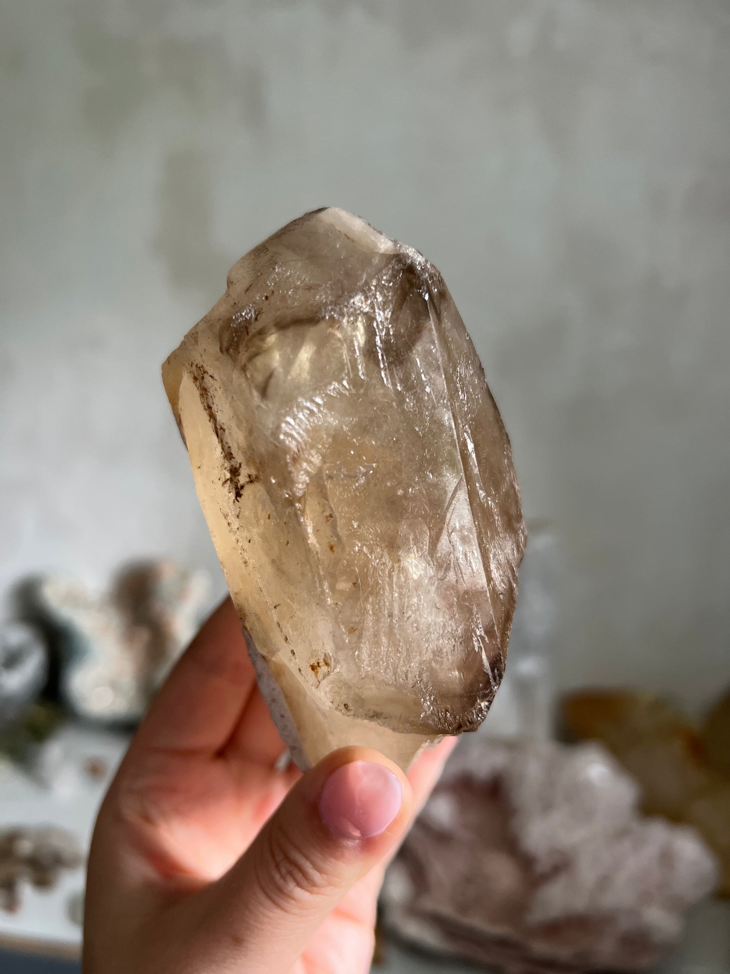 Smokey Citrine Elestial