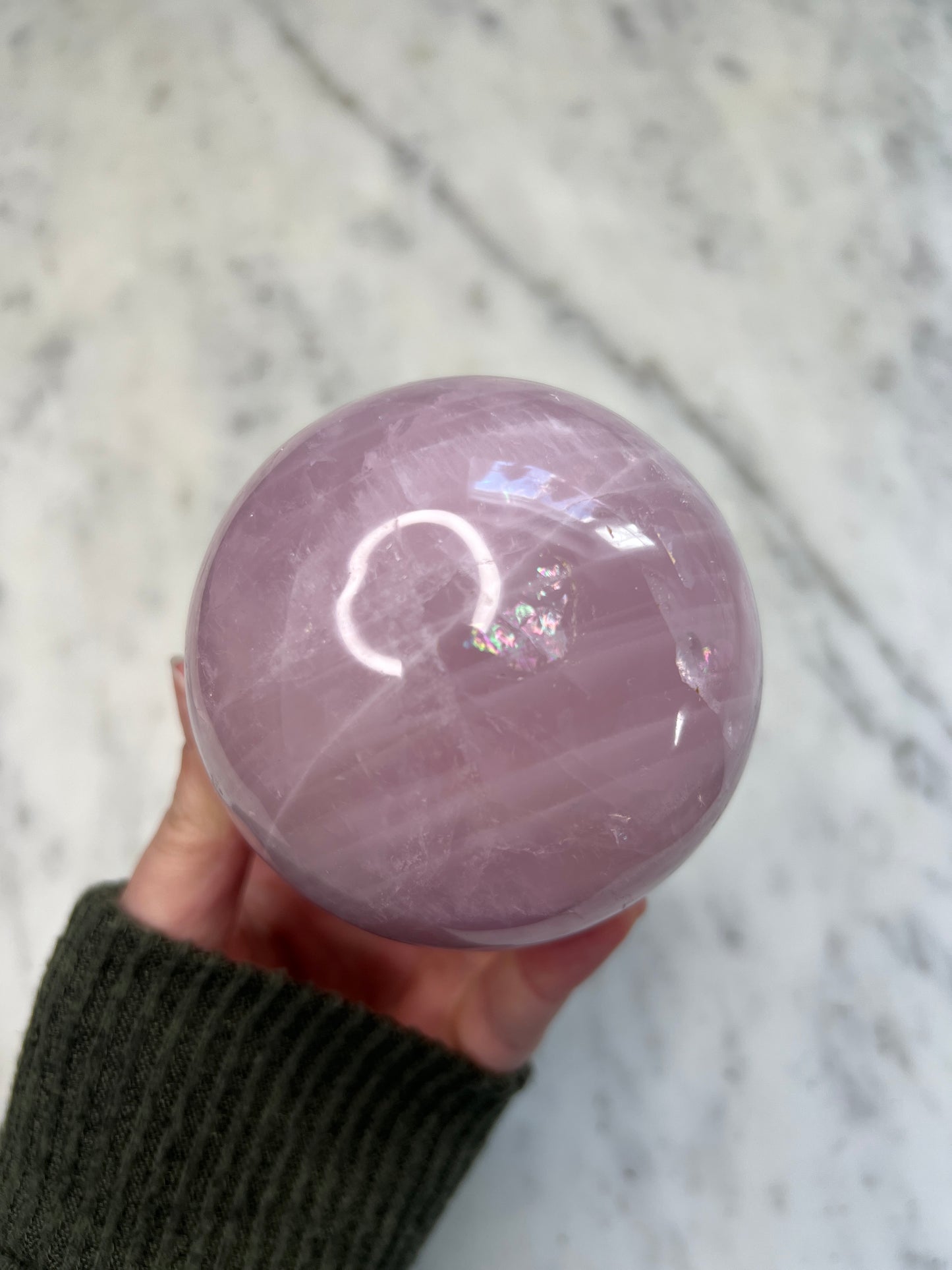 Rose Quartz Sphere