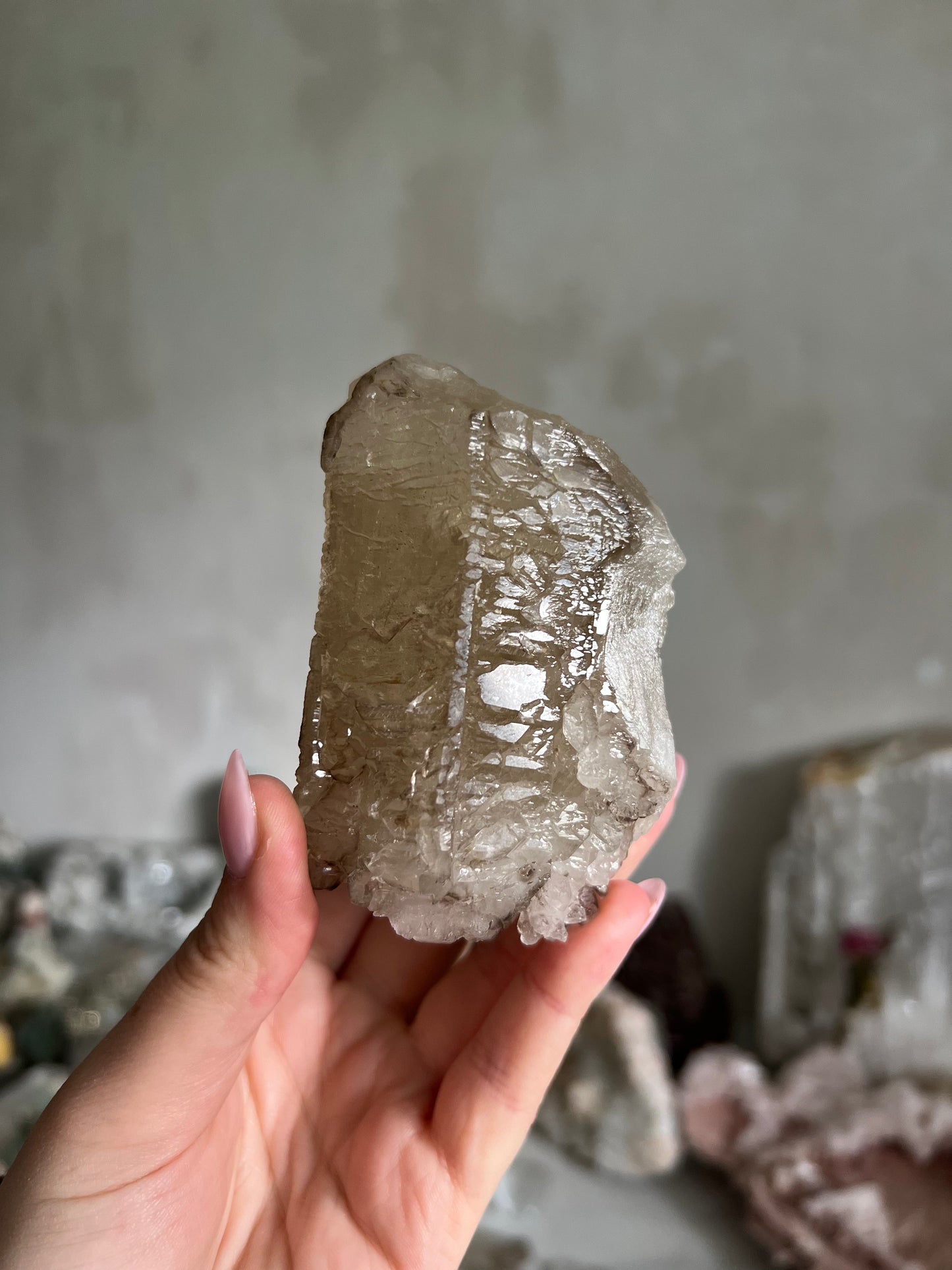 Smokey Citrine Elestial