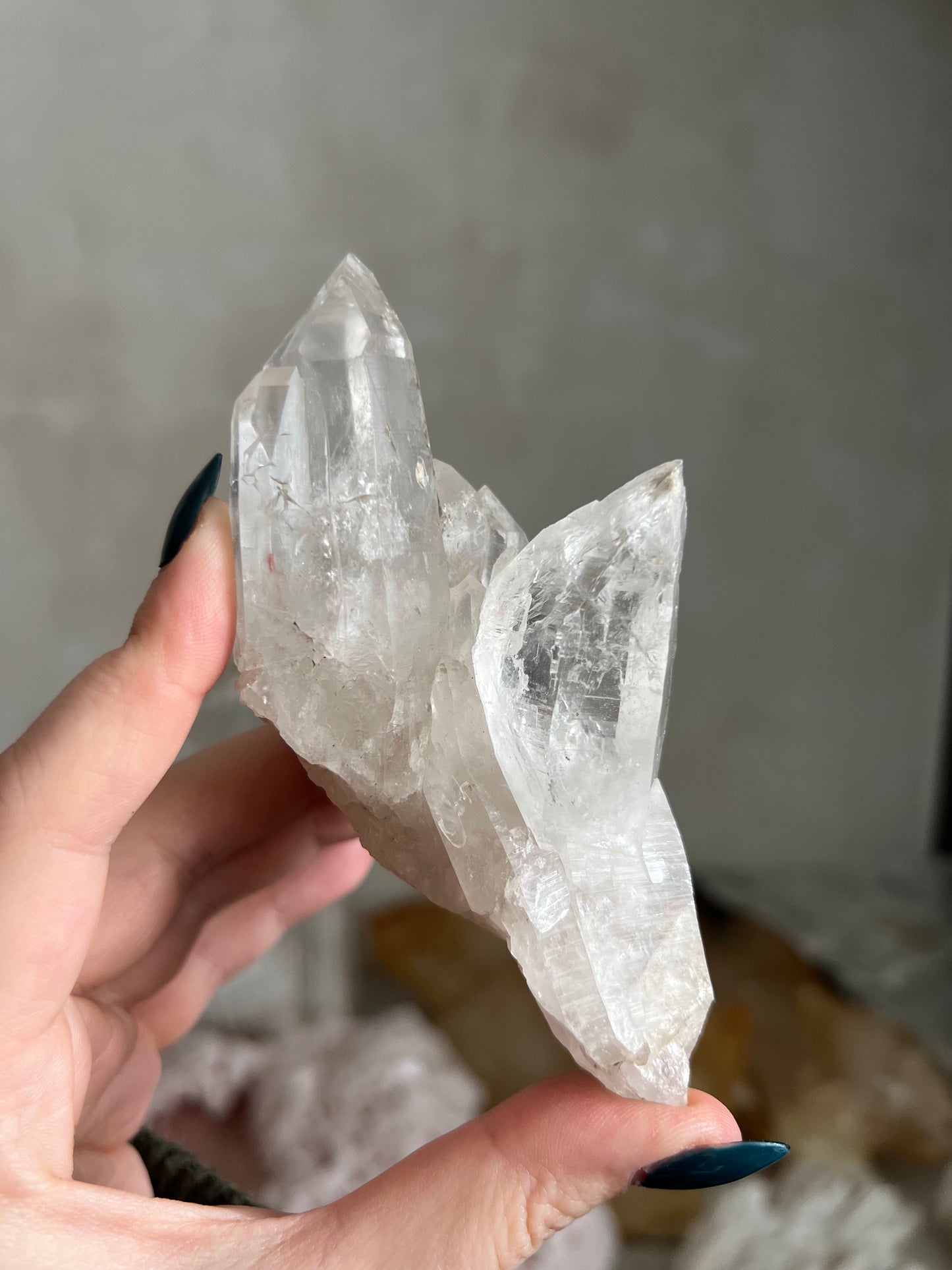 Lemurian Quartz Cluster