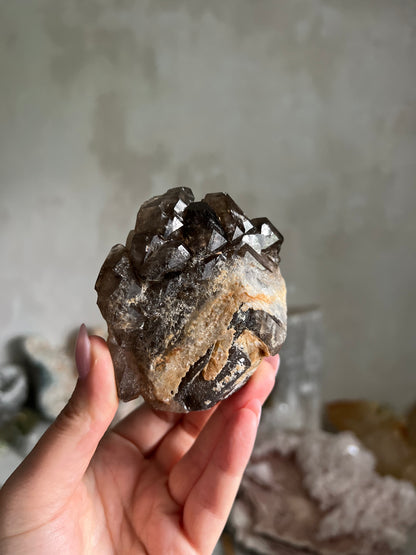 Smokey Quartz Elestial