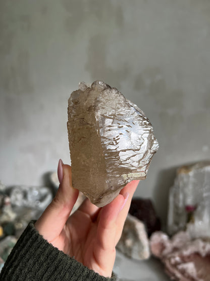 Smokey Citrine Elestial