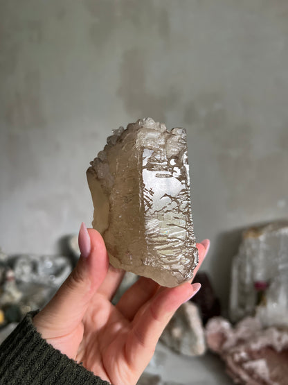 Smokey Citrine Elestial
