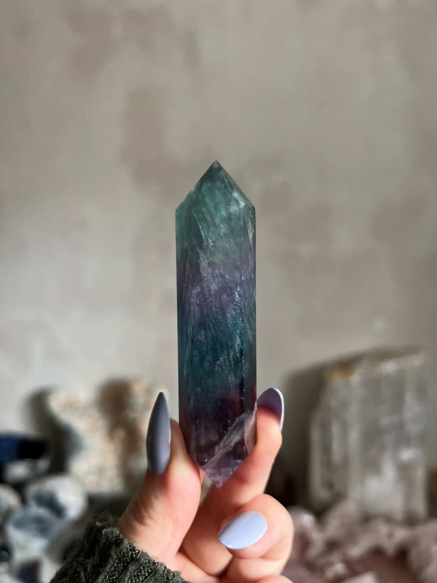 Double Terminated Fluorite