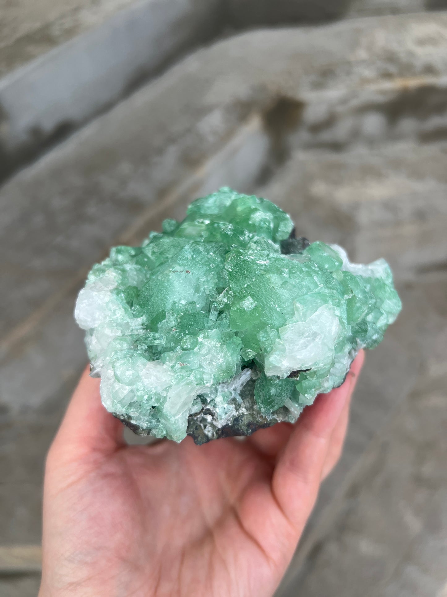 Green Apophyllite