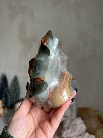 Polychrome Jasper Flame