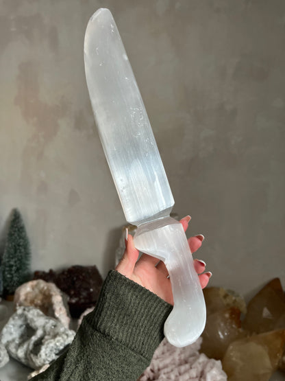 Selenite Sword