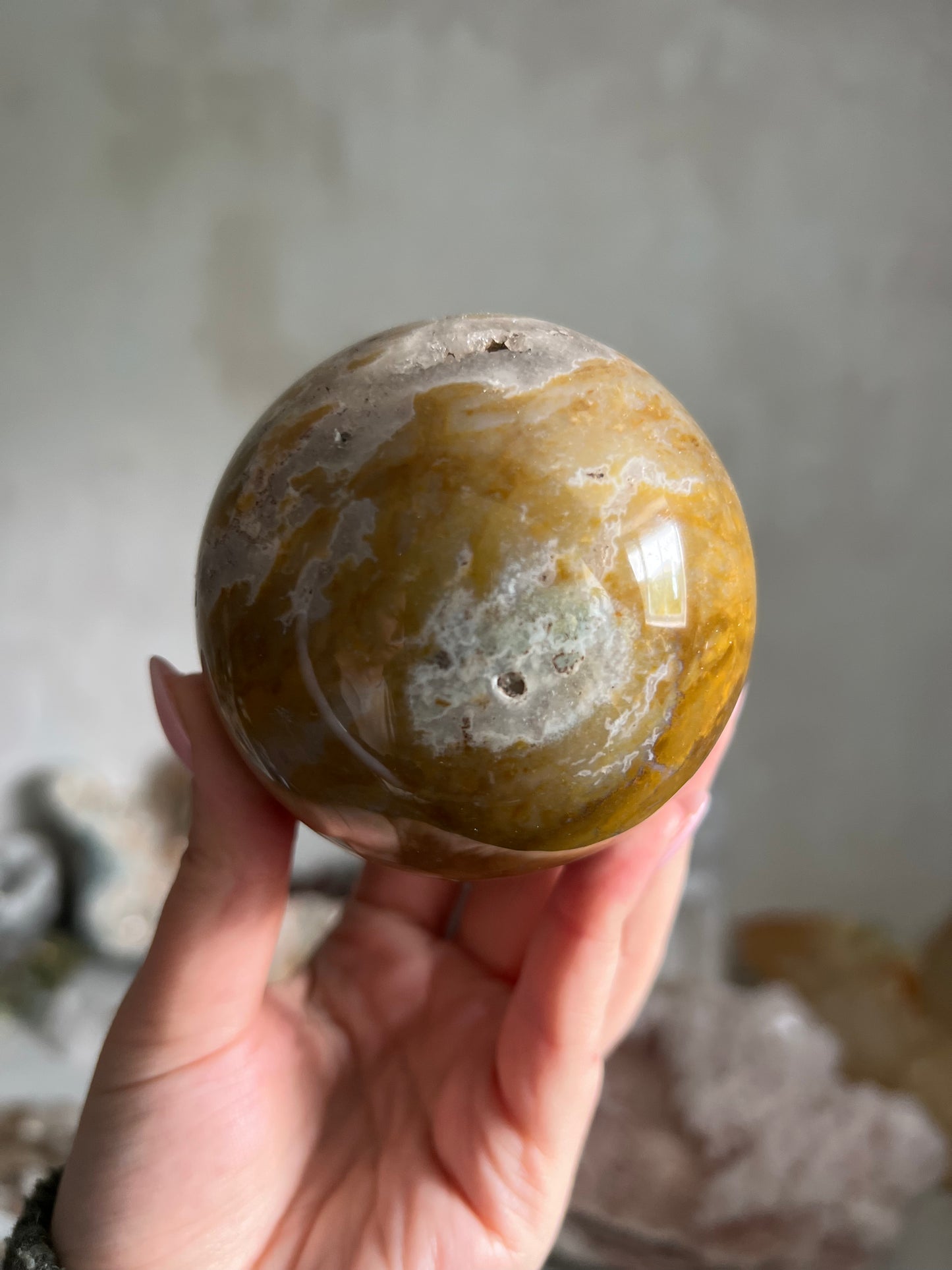 Ocean Jasper Sphere