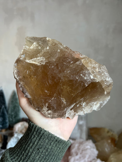 Smokey Citrine Elestial