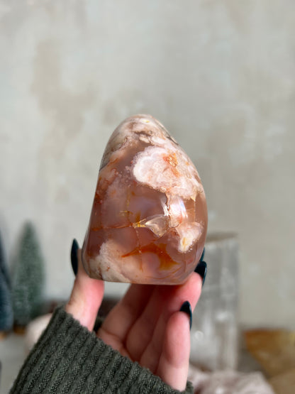 Flower Agate Freeform