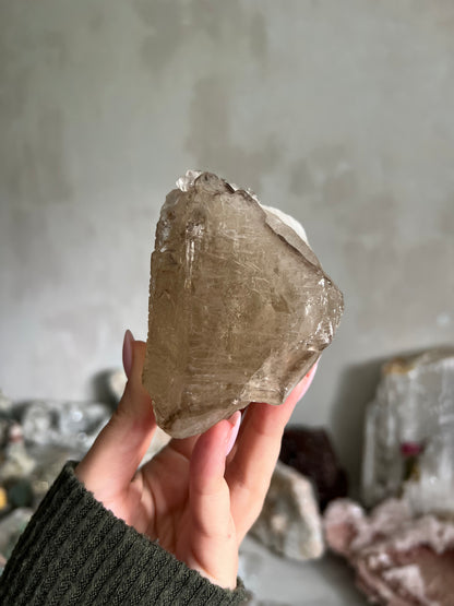 Smokey Citrine Elestial