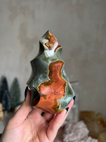 Polychrome Jasper Flame