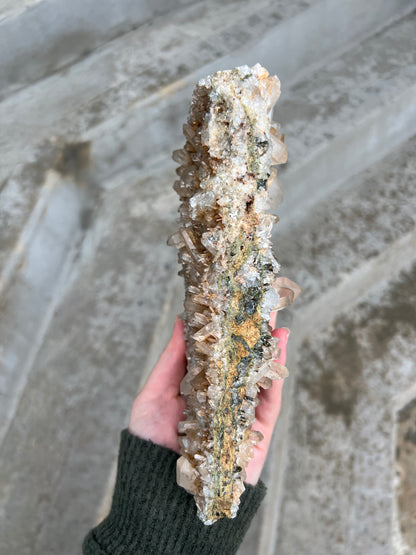 Forest Epidote & Quartz