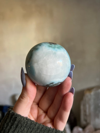 Larimar Sphere