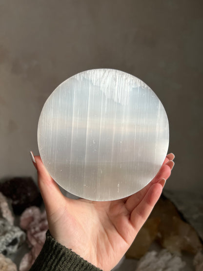 Selenite Plate