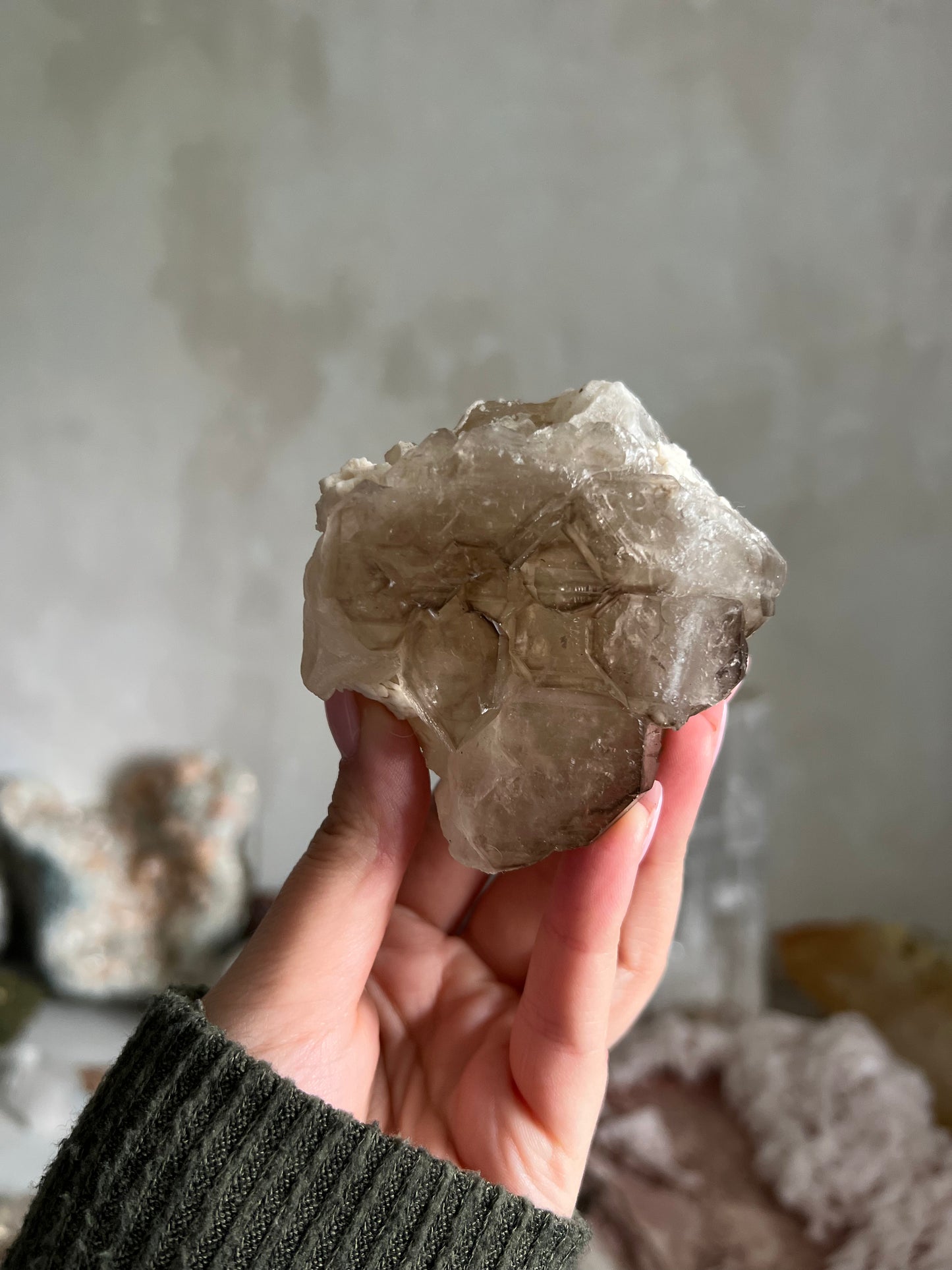 Smokey Citrine Elestial