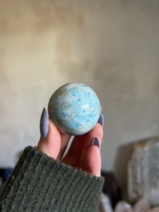 Larimar Sphere