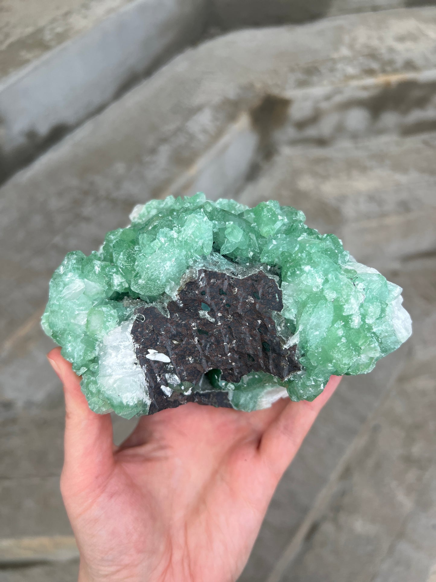 Green Apophyllite