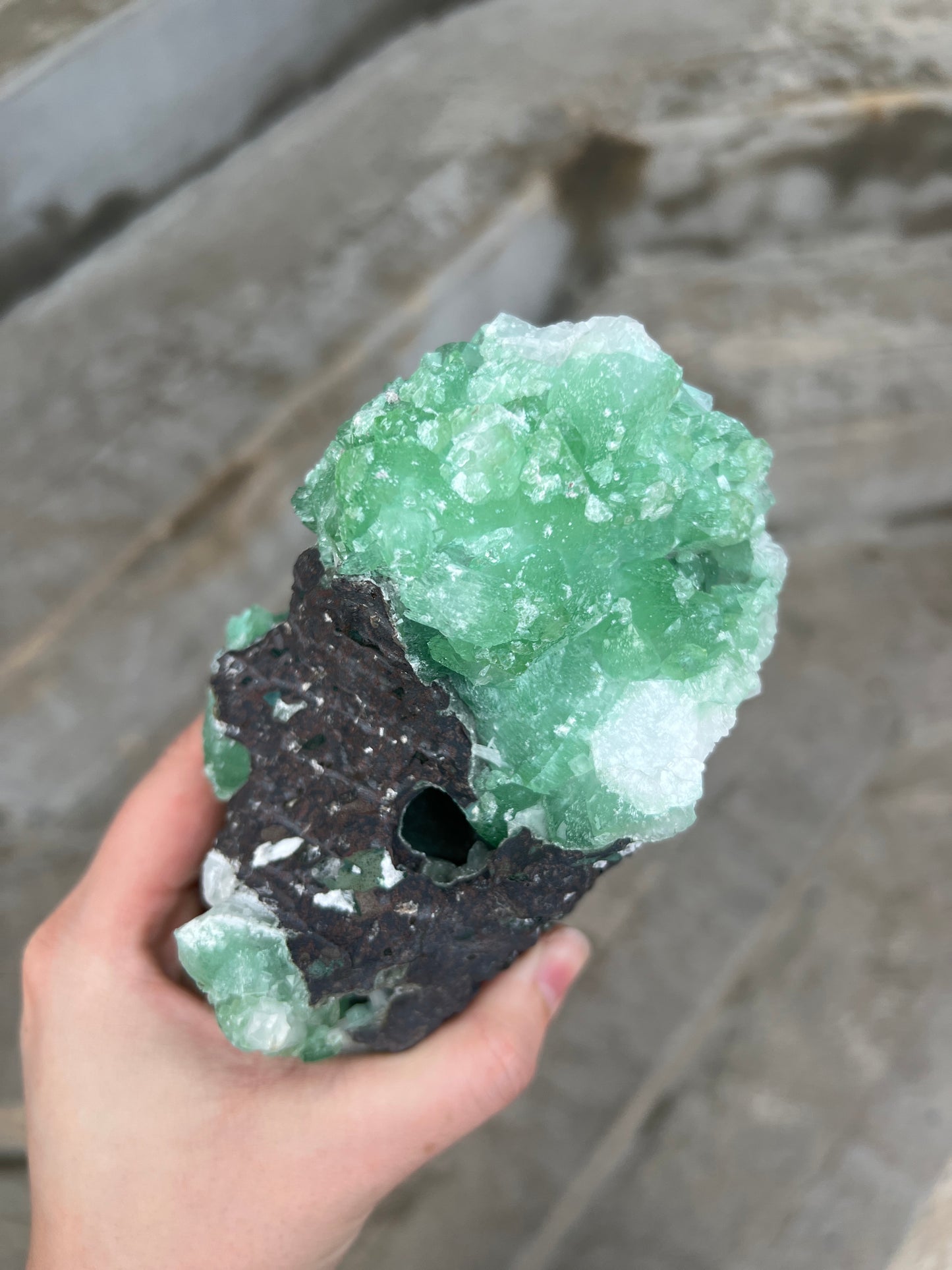 Green Apophyllite