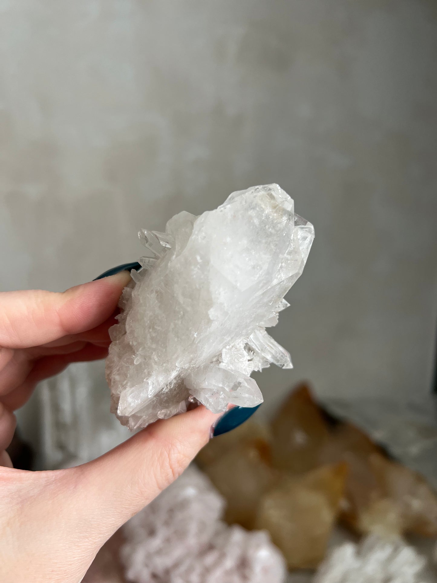 Lemurian Quartz Cluster