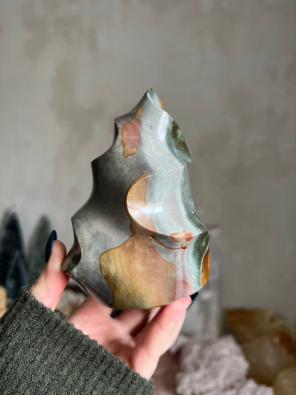 Polychrome Jasper Flame