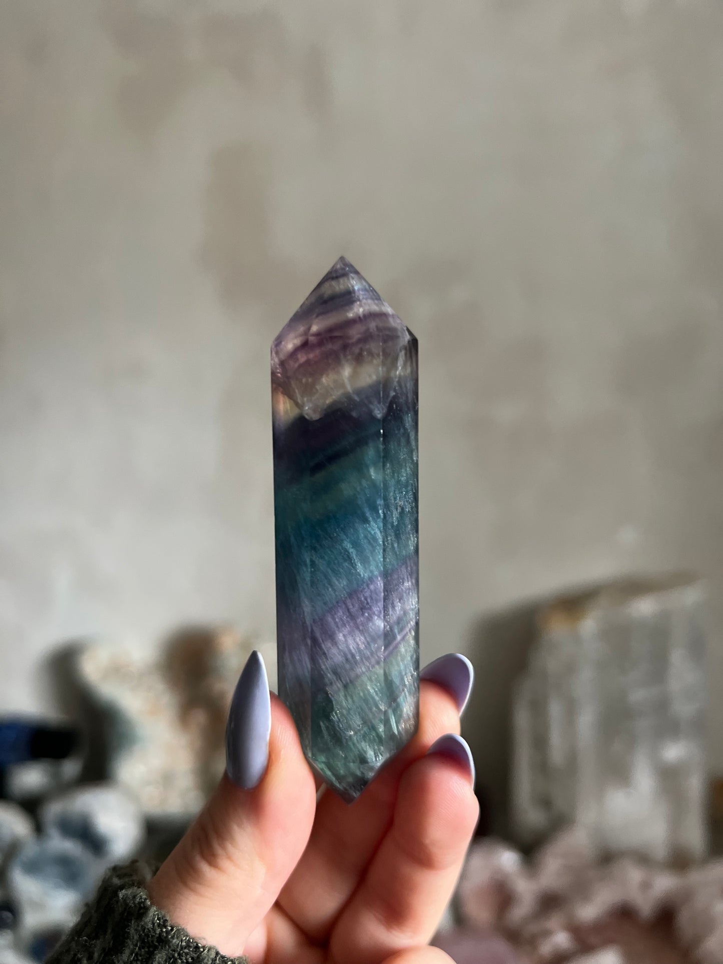 Double Terminated Fluorite
