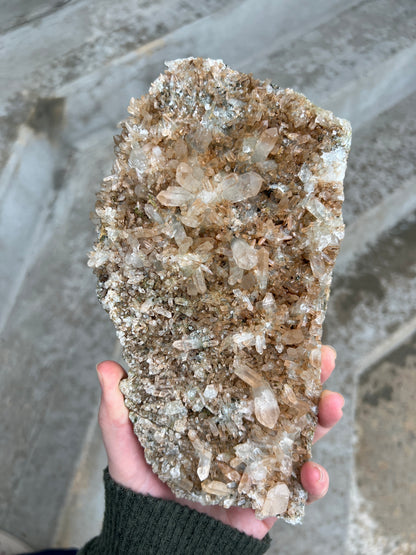 Forest Epidote & Quartz