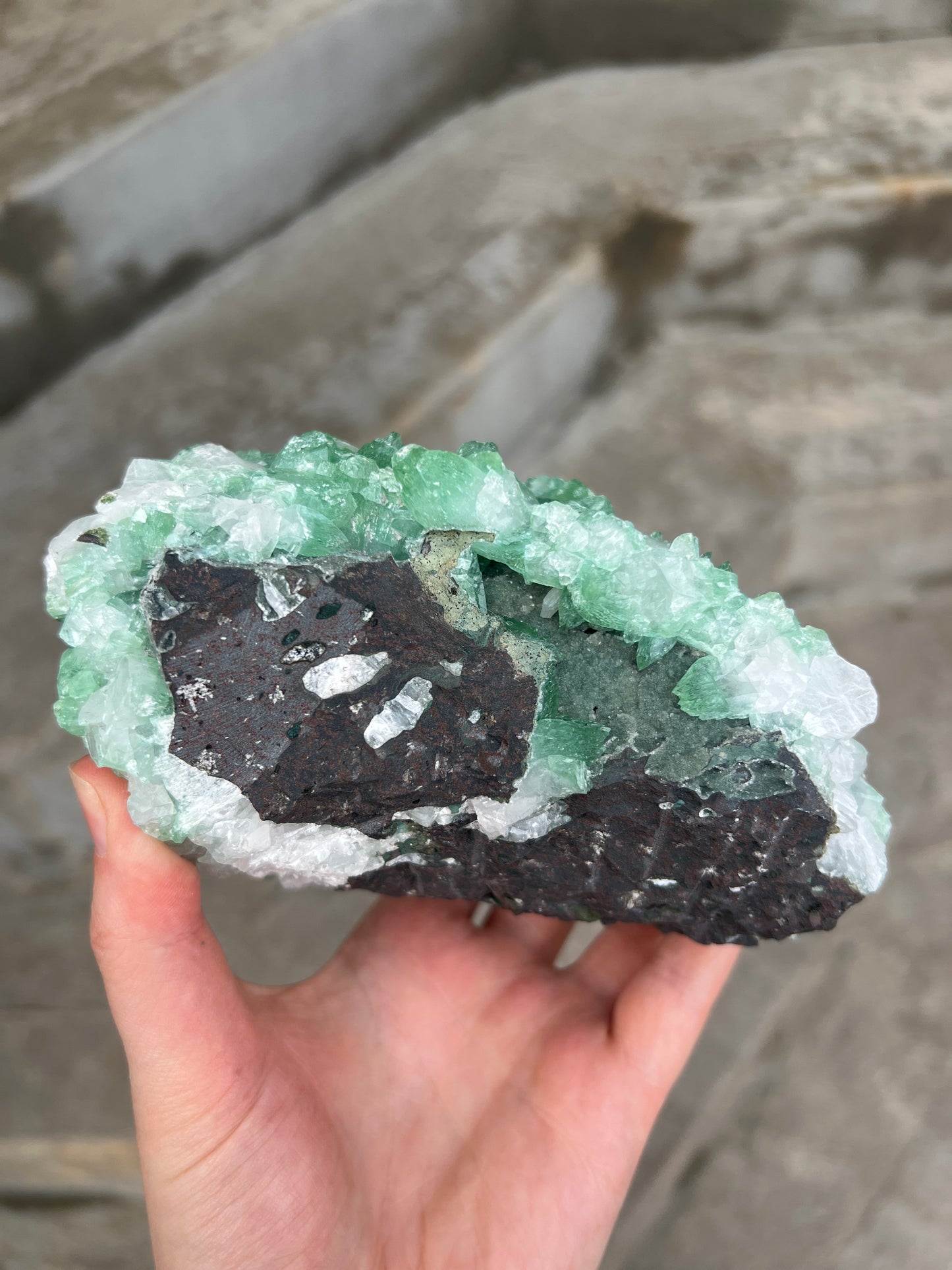 Green Apophyllite