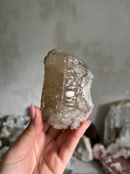 Smokey Citrine Elestial