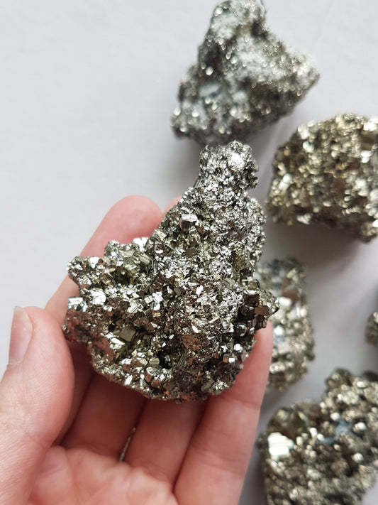 Pyrite Clusters