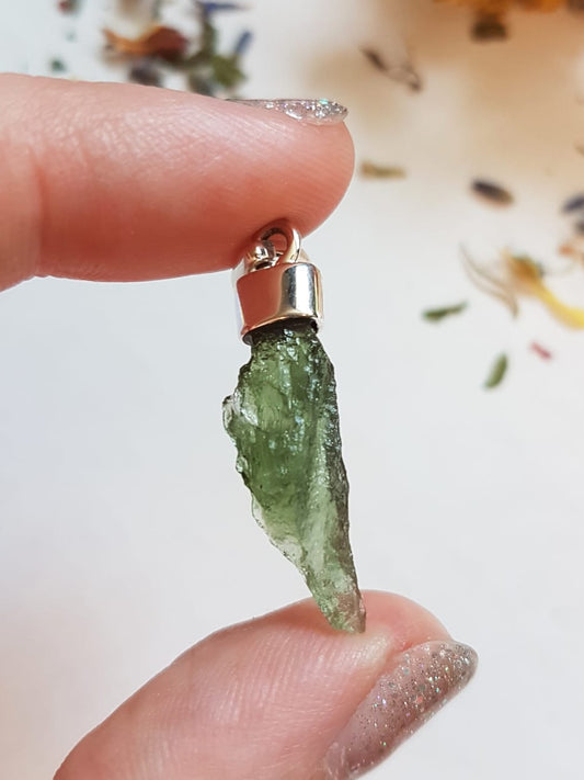 Moldavite Pendant