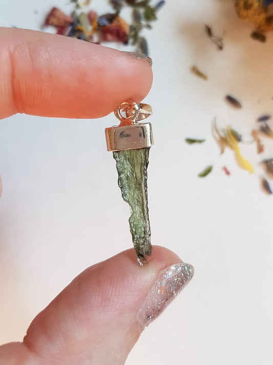 Moldavite Pendant