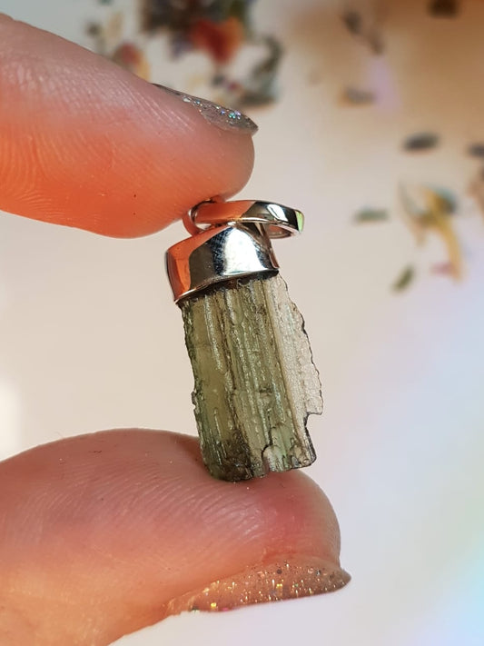 Moldavite Pendant