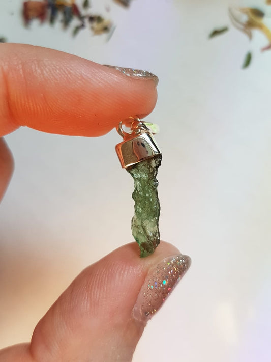 Moldavite Pendant