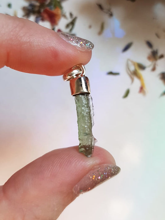 Moldavite Pendant